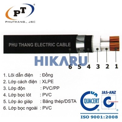 Dây cáp ngầm 3 lõi