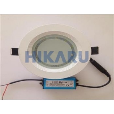 Đèn led âm trần 7w kính