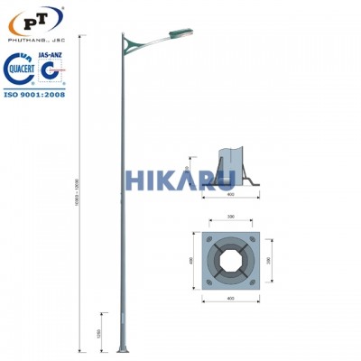 Cột đèn sân bóng đá MS3