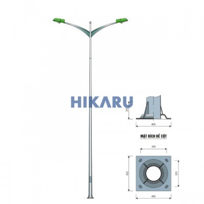 Cột đèn cao áp PT 13