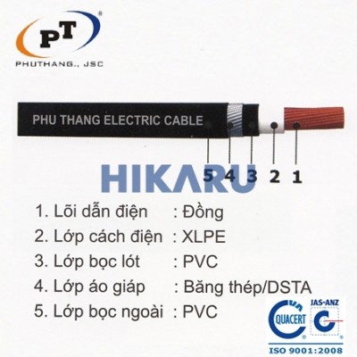 Dây cáp ngầm 1 lõi