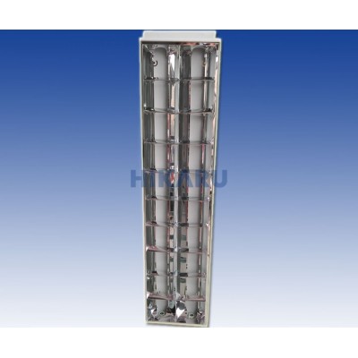 Máng đèn tán quang âm trần 2 bóng x 1m2 nan chữ A