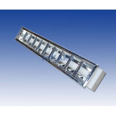 Máng đèn tán quang âm trần 1 bóng x 1m2 nan chữ A