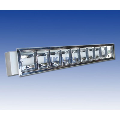 Máng đèn tán quang âm trần 1 bóng x 1m2 nan chữ A