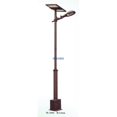 Cột đèn sân vườn solar SL-5102