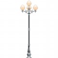 Đèn trụ sân vườn Inox